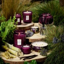 Voluspa Santiago Huckleberry - 5 Wick Hearth Candle -Voluspa Sales Store FA21 Japonica Refresh Santiago Huckleberry 1 HR 1
