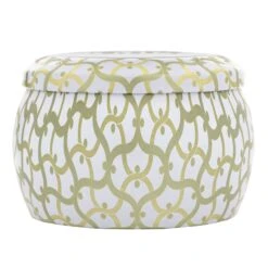 Voluspa Eucalyptus & White Sage - Mini Tin Candle 9 Voluspa Eucalyptus & White Sage - Mini Tin Candle -Voluspa Sales Store FA21 PRopt 8117 003 1