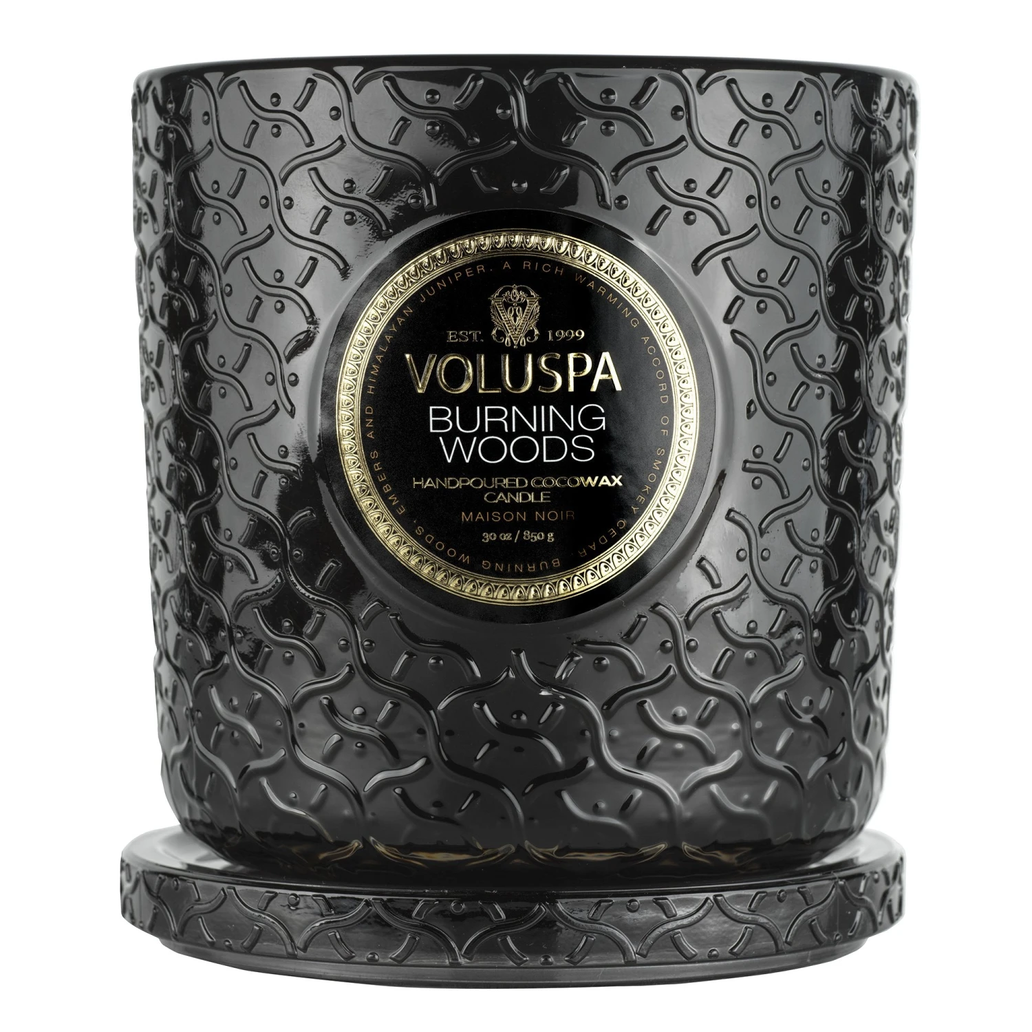Voluspa Burning Woods - Luxe Candle 5 Voluspa Burning Woods - Luxe Candle - Image 5