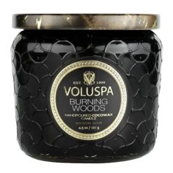 Voluspa Burning Woods - Petite Jar Candle -Voluspa Sales Store FA21 PRopt 8247 002