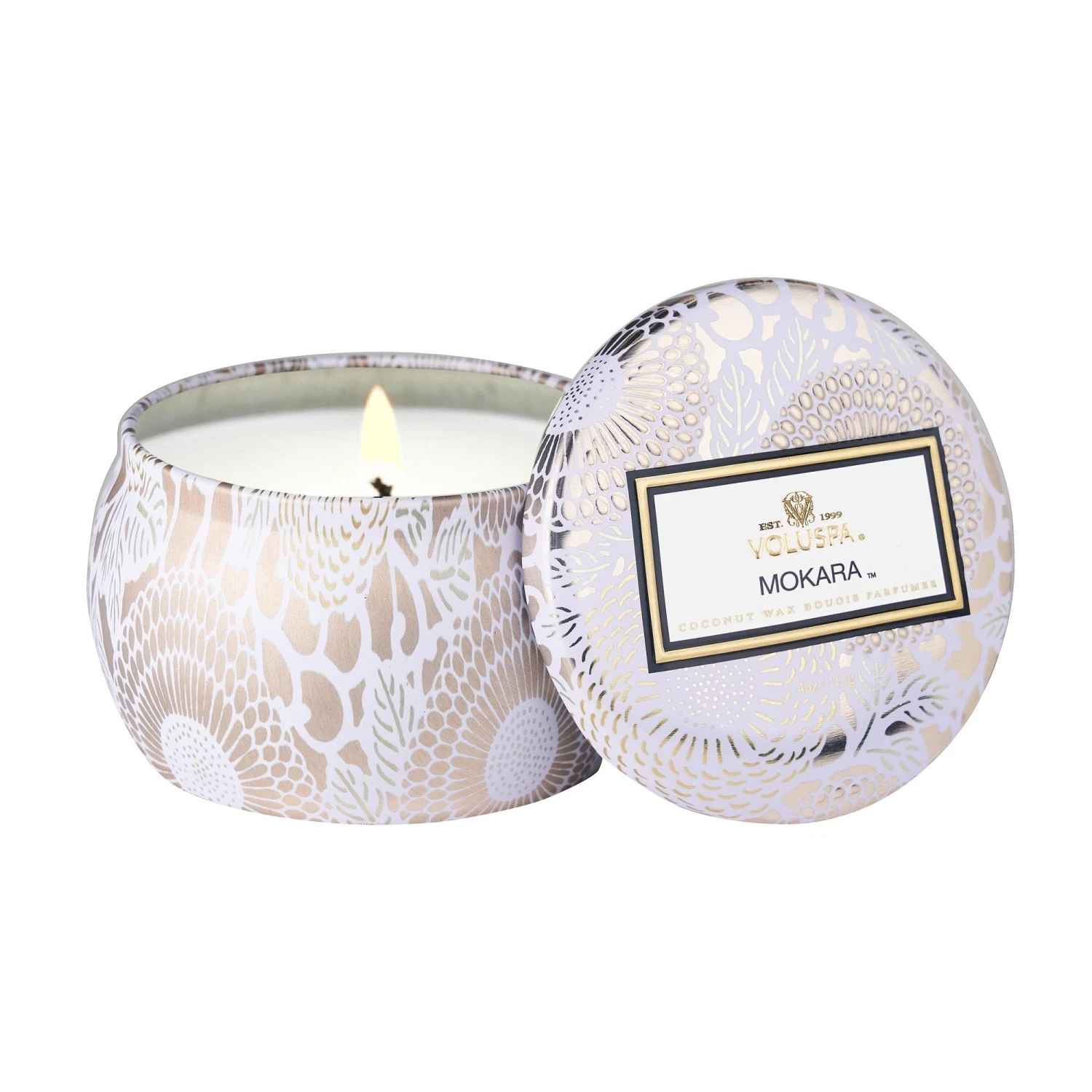 Voluspa Mokara - Mini Tin Candle 1 Voluspa Mokara - Mini Tin Candle