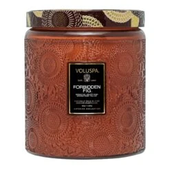 Voluspa Forbidden Fig - Luxe Jar Candle -Voluspa Sales Store FA22 PRopt 73725 FF 1 1