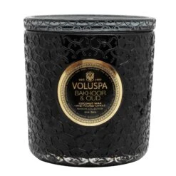 Voluspa Bakhoor & Oud - Luxe Candle