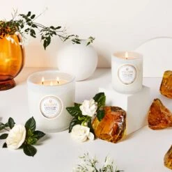 Voluspa Gardenia Colonia - Luxe Candle -Voluspa Sales Store GARDENIA COLONIA Luxe Classic LIT HR 229499b8 1ad0 44a6 8502 6907f79fec1c