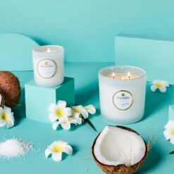 Voluspa Laguna - Luxe Candle -Voluspa Sales Store LAGUNA Luxe Classic LIT Web