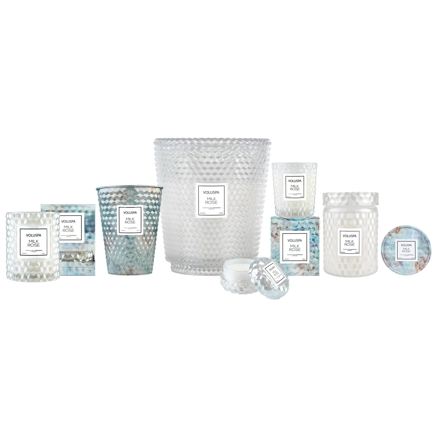 Voluspa Milk Rose - 2 Wick Table Tin Candle 3 Voluspa Milk Rose - 2 Wick Table Tin Candle - Image 3