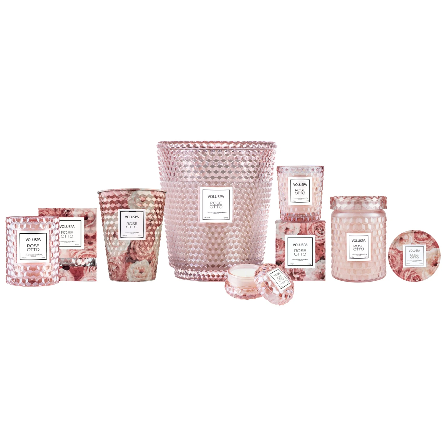 Voluspa Rose Otto - Cloche Candle 4 Voluspa Rose Otto - Cloche Candle - Image 4
