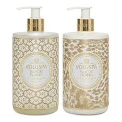 Voluspa Suede Blanc - Hand Soap & Lotion