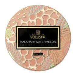 Voluspa Kalahari Watermelon - Petite Jar Candle -Voluspa Sales Store SP22 PRopt 72427 3 WEB