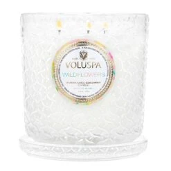 Voluspa Wildflowers - Luxe Candle -Voluspa Sales Store SP22 PRopt 8138 3 WEB