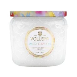 Voluspa Wildflowers - Petite Jar Candle -Voluspa Sales Store SP22 PRopt 8148 1 WEB