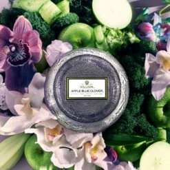 Voluspa Apple Blue Clover - Chawan Bowl Candle -Voluspa Sales Store Voluspa AppleBlueClover 14oz 1