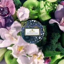 Voluspa Apple Blue Clover - Petite Jar Candle -Voluspa Sales Store Voluspa AppleBlueClover 2