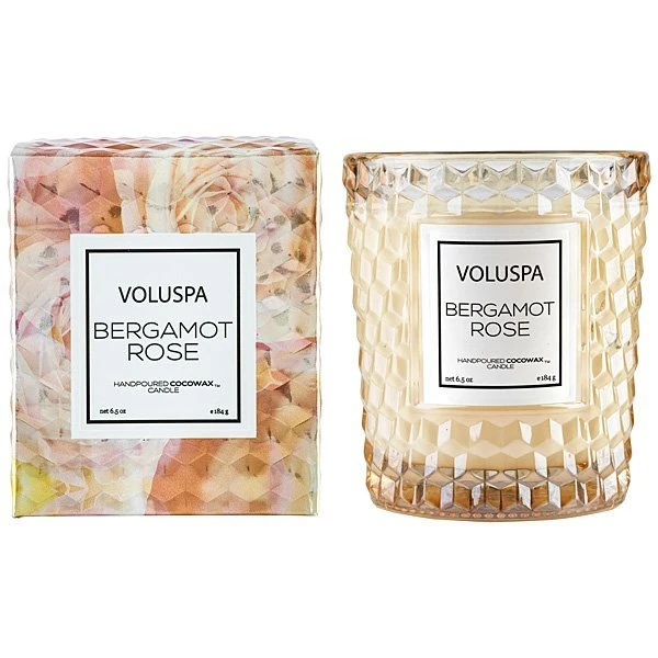 Voluspa - Bergamot Rose Classic Candle 1 Voluspa - Bergamot Rose Classic Candle