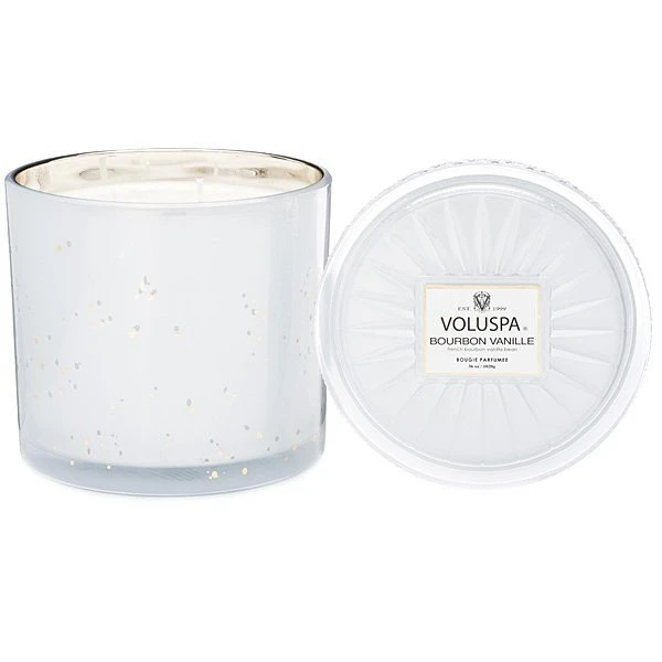 Voluspa - Bourbon Vanille 3 Wick Grande Candle 1 Voluspa - Bourbon Vanille 3 Wick Grande Candle
