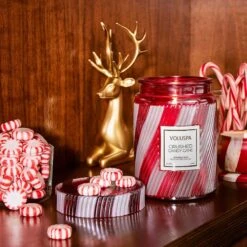 Voluspa - Crushed Candy Cane Candle -Voluspa Sales Store f23 lfopt 5536 001