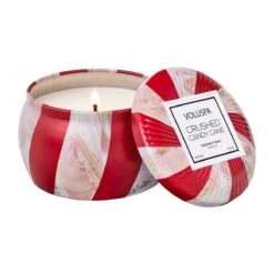 Voluspa Sales Store 29 Voluspa - Crushed Candy Cane Travel Tin Candle