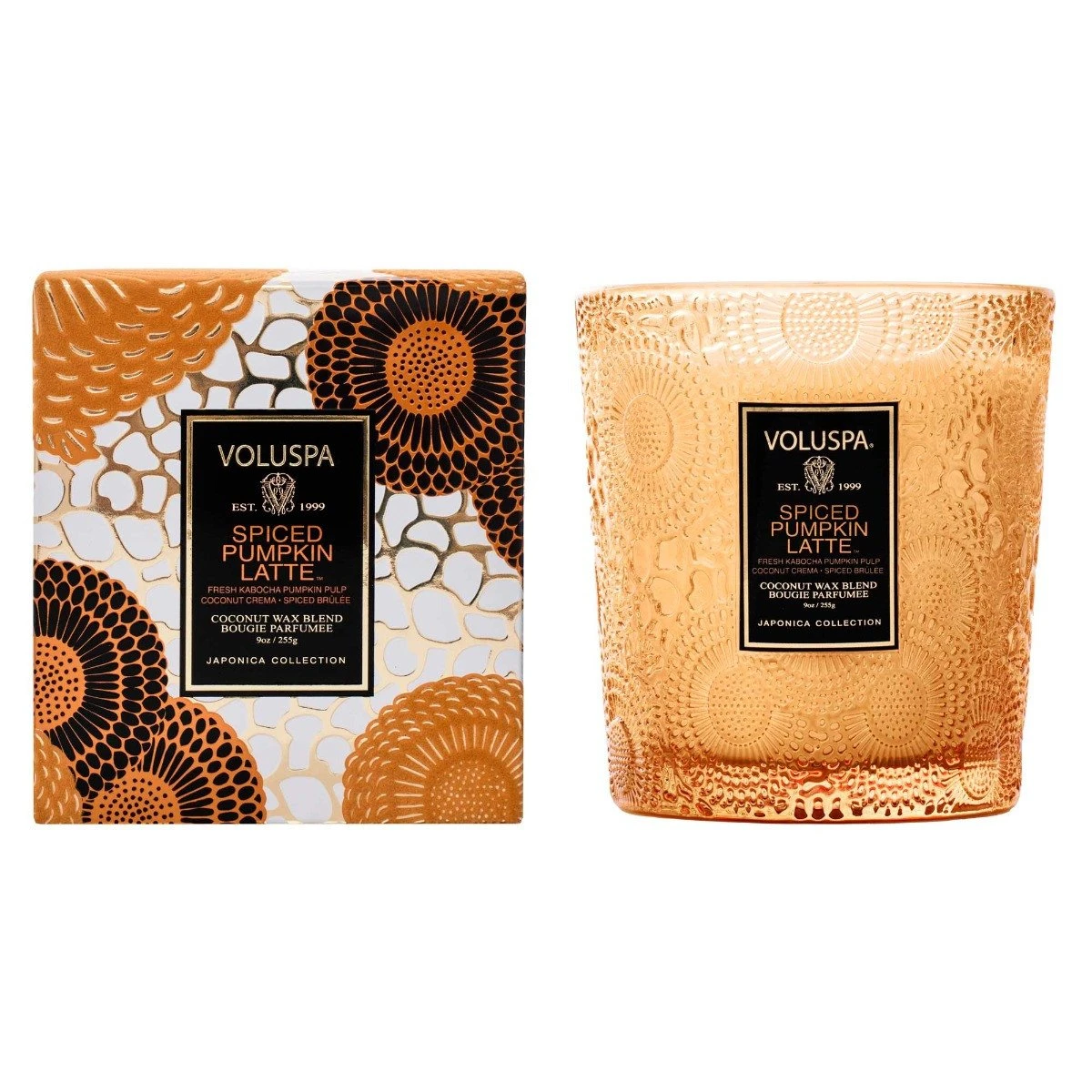 Voluspa - Spiced Pumpkin Latte Classic Candle 1 Voluspa - Spiced Pumpkin Latte Classic Candle