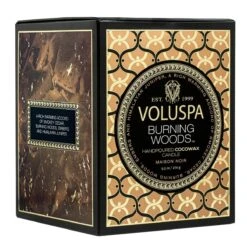 Voluspa - Burning Woods Candle -Voluspa Sales Store fa21 propt 8207 004