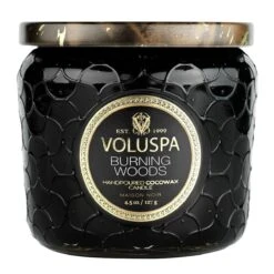 Voluspa - Burning Woods Petite Jar Candle