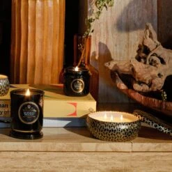 Voluspa - Burning Woods 3 Wick Tin Candle -Voluspa Sales Store fa21opt lf burning woods 8227 web