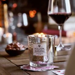 Voluspa - Silver Birch Peppercorn Classic Candle -Voluspa Sales Store fa22 lf 66418 web