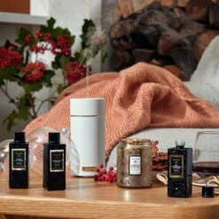 Voluspa - Gilt Pomander & Hinoki Ultrasonic Diffuser Oil -Voluspa Sales Store fa22 lf 74119 74116 74129 web