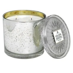 Voluspa - Silver Birch Peppercorn 3 Wick Grande Candle