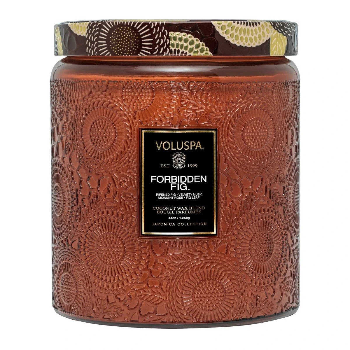 Voluspa - Forbidden Fig Luxe Candle 1 Voluspa - Forbidden Fig Luxe Candle