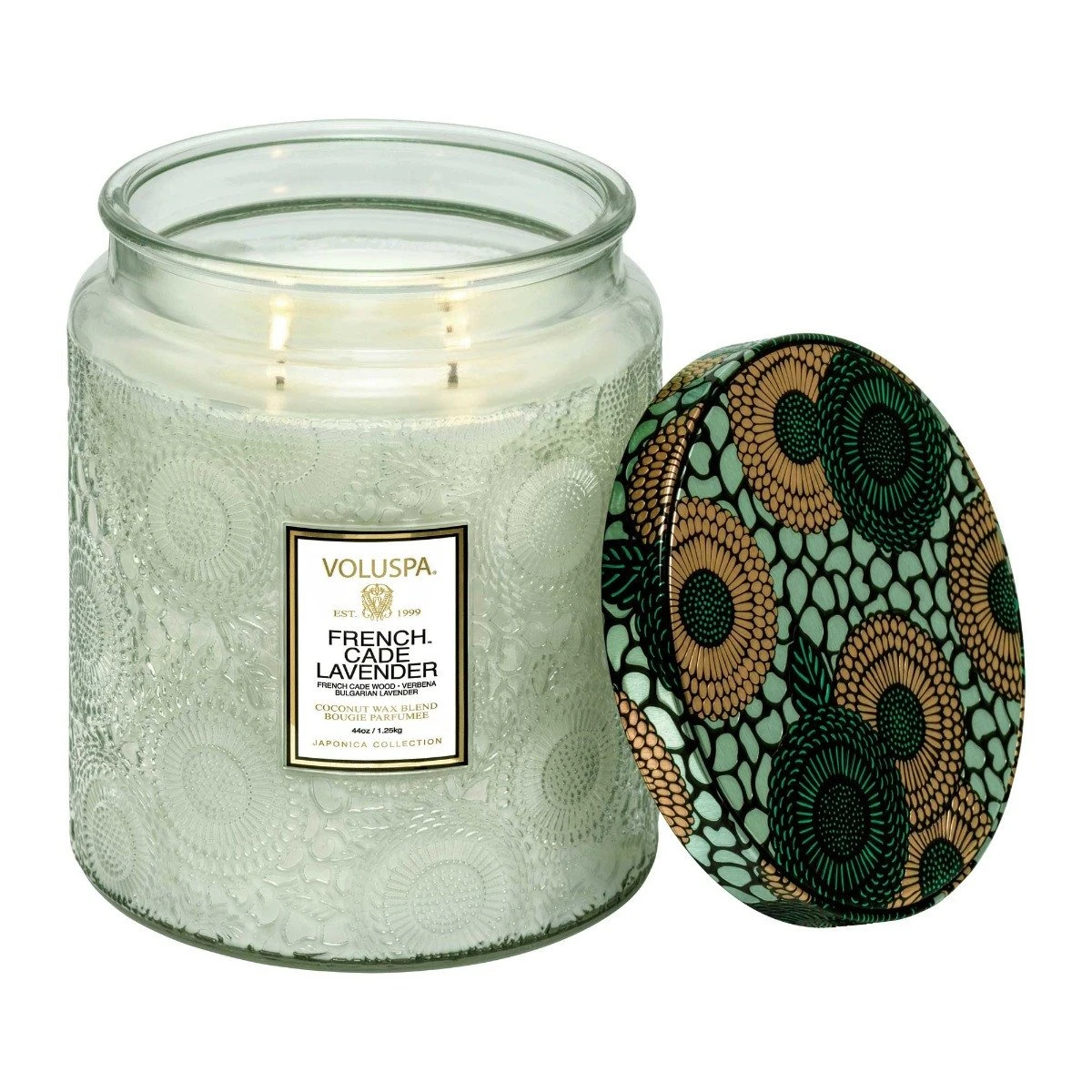 Voluspa - French Cade & Lavender Luxe Candle 2 Voluspa - French Cade & Lavender Luxe Candle - Image 2