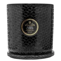 Voluspa - Ambre Lumiere 5 Wick Hearth Candle -Voluspa Sales Store fa22 propt ambre 8502 3