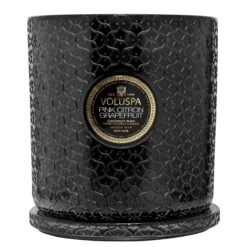 Voluspa - Pink Citron Grapefruit 5 Wick Hearth Candle -Voluspa Sales Store fa22 propt pink citron 8505 3