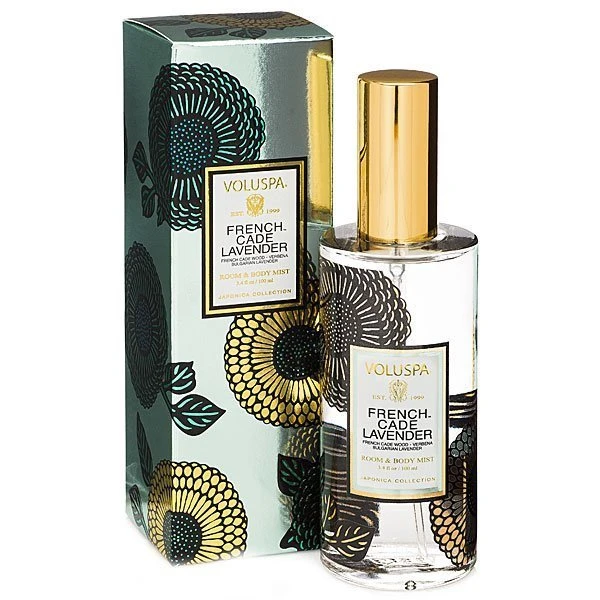 Voluspa - French Cade & Lavender Room Spray & Body Mist 1 Voluspa - French Cade & Lavender Room Spray & Body Mist