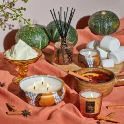 Voluspa - Spiced Pumpkin Latte 3 Wick Tin Candle -Voluspa Sales Store ho21 ing 72221 72521 72121 73921 web 1200x 1
