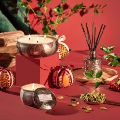 Voluspa - Gilt Pomander & Hinoki Diffuser 8 Voluspa - Gilt Pomander & Hinoki Diffuser -Voluspa Sales Store ho21 ing 73216 72116 72516 web 2