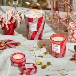 Voluspa - Crushed Candy Cane 5 Wick Hearth Candle -Voluspa Sales Store ho21 lf 5406 5436 5416 2 web 2