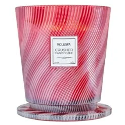 Voluspa - Crushed Candy Cane 5 Wick Hearth Candle -Voluspa Sales Store ho21 propt 5486 003