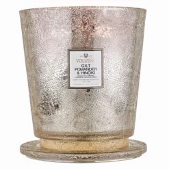 Voluspa - Gilt Pomander & Hinoki 5 Wick Hearth Candle 9 Voluspa - Gilt Pomander & Hinoki 5 Wick Hearth Candle -Voluspa Sales Store ho21 propt 72816 003