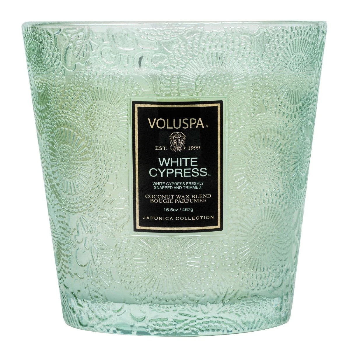 Voluspa - White Cypress 2 Wick Hearth Candle 3 Voluspa - White Cypress 2 Wick Hearth Candle - Image 3