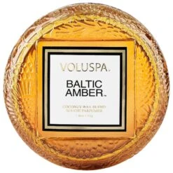 Voluspa Baltic Amber - Macaron Candle