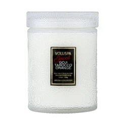 Voluspa Spiced Goji Tarocco Orange - Small Jar Candle