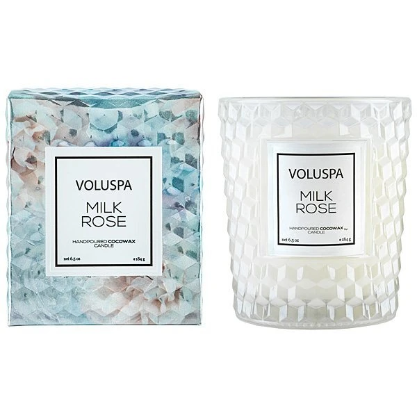 Voluspa - Milk Rose Classic Candle 1 Voluspa - Milk Rose Classic Candle