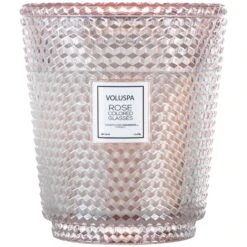 Voluspa Rose Colored Glasses - 5 Wick Hearth Candle