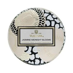 Voluspa - Jasmine Midnight Blooms Travel Tin Candle -Voluspa Sales Store s23 pr 72134 3