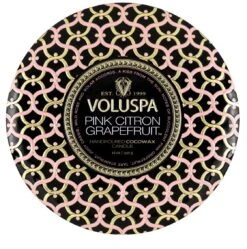 Voluspa - Pink Citron Grapefruit 3 Wick Tin Candle -Voluspa Sales Store screen shot 2021 03 13 at 10.45.33 am