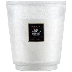 Voluspa Spiced Goji Tarocco Orange - 5 Wick Hearth Candle