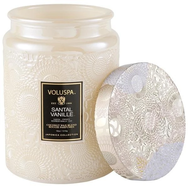 Voluspa - Santal Vanille Candle 1 Voluspa - Santal Vanille Candle