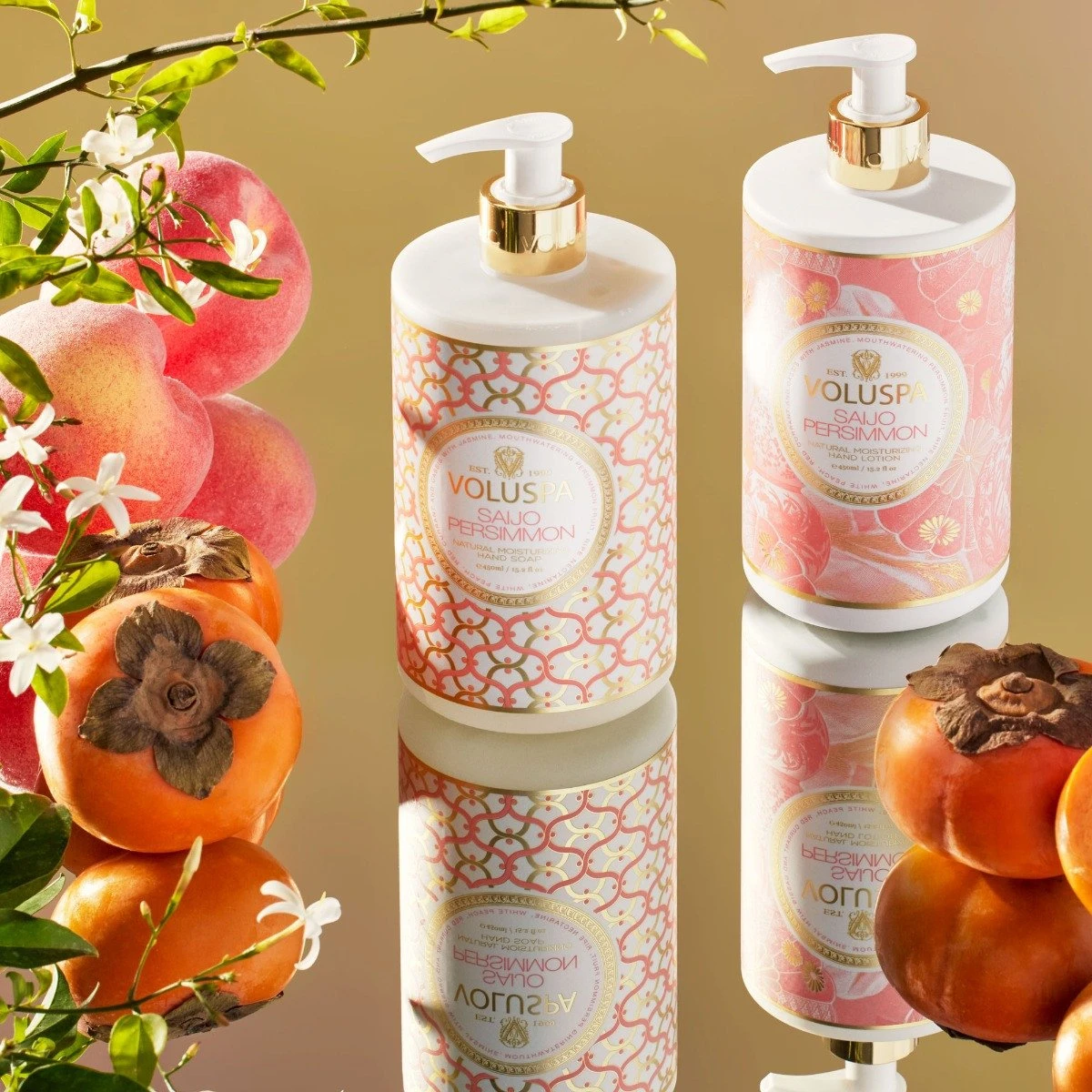 Voluspa - Saijo Persimmon Hand Lotion 2 Voluspa - Saijo Persimmon Hand Lotion - Image 2